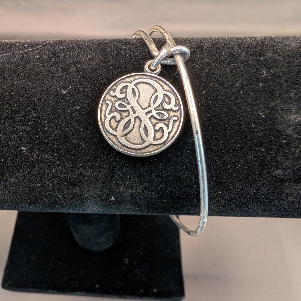 ALEX AND ANI Bracelet Path of Life Energy Charm Silver